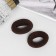 Hair elastic band "Mahrushka Sport" (set 2 pcs) elites classic wide, 4 cm, mix