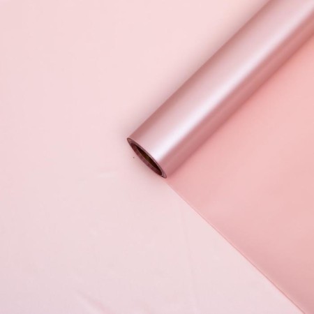 Flower film "Tenderness", pink, 0.58 x 10 m-1
