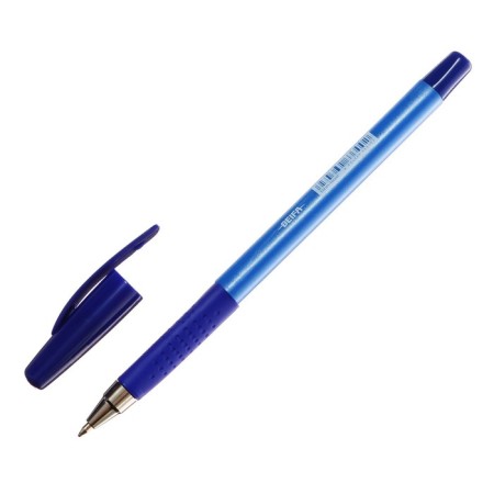 Ballpack handle Beifa with a rubber holder, blue rod, 0.7 mm-2