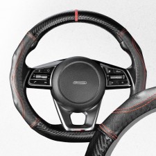 SkyWay Drift-3 braid, PVC, eco-legged, black and red