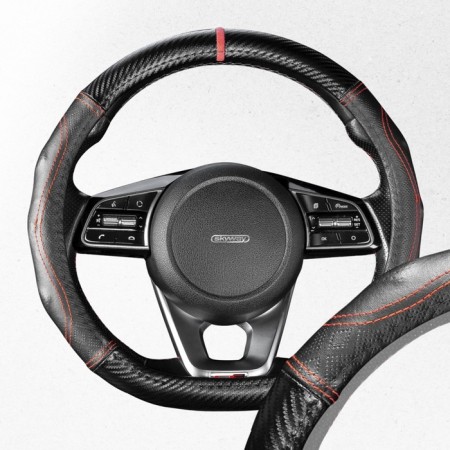 SkyWay Drift-3 braid, PVC, eco-legged, black and red