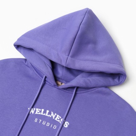 Women's costume (sweatshirt/pants), lilac color, size 46 (l)-2