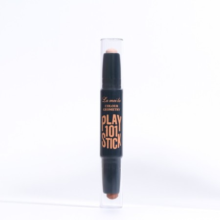 Cont around the face for a double: Contour and highlighter-6