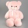 Soft toy "Bear" with a bow, 60 cm, the color is light - pink