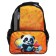 School backpack, 37 x 26 x 13 cm, ergonomic back, calligrata orth "Panda"