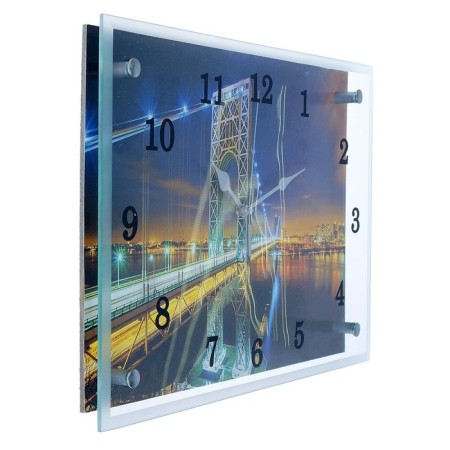 Carty clock wall, interior "night bridge", silent, 25 x 35 cm-1
