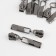 Automatic castle for lightning "Tractor", No. 5, 10 pcs, color black nickel