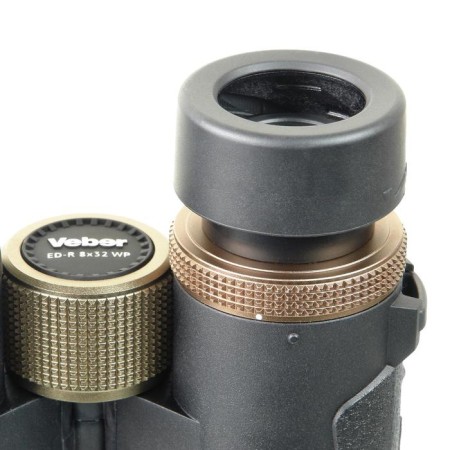 Binoculars VEBER ED-R, 8 × 32 WP, black color-4