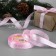Atlase tape “Happy New Year!”, 15 mm, 23 ± 1 m, pink/white color No. 138