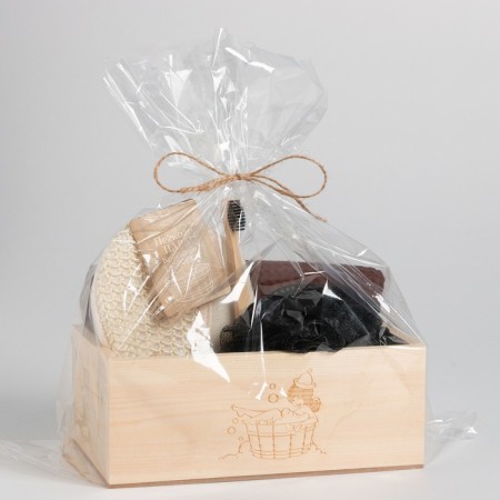 Set of Gift Ethel "Light steam", towel and accessories-5