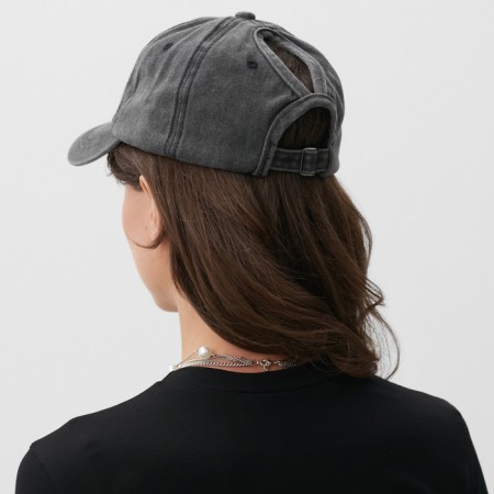 Women's cap minku, black color, rr 58-2