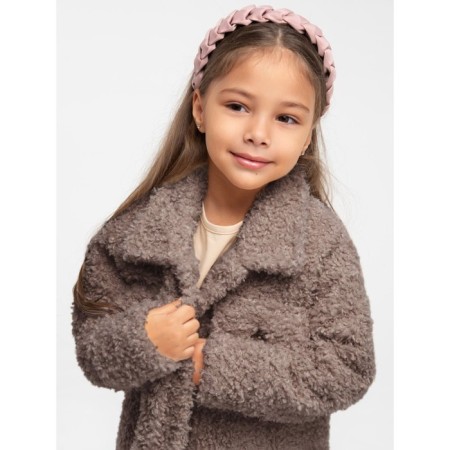 Children's jacket Amarobaby Lama, height 110 cm, chocolate color-8