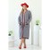 Cardigan female, size 58, gray color