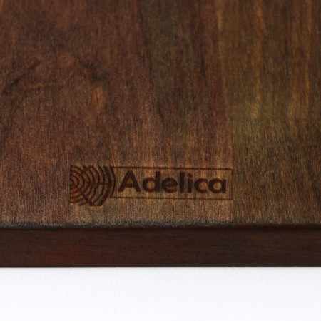 ADELICA tablespoon stand, 3 sections, 24 × 15 × 1.8 cm, painted in dark color, birch-4