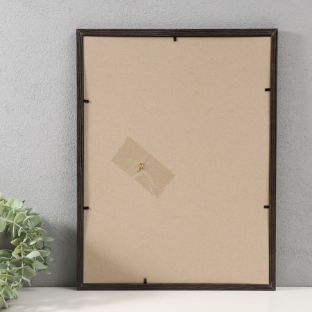 Photo frame MDF 30x40 cm, No. 5 "Simple", wenge (plastic screen)-3