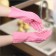 Gloves of household rubber shares, size m, 40 g, color mix