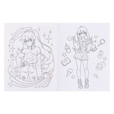 The best coloring "Anime", 32 pages-3