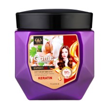 Hair mask, smoothness, moisture and softness, with garlic extract and keratin, 600 g