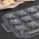 A set of chocolate and sweets forms “Russian alphabet”, 3 pcs, the color is transparent