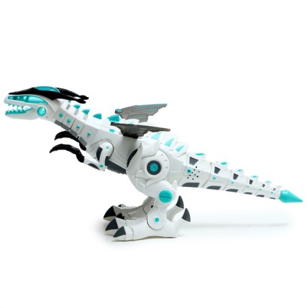 Robot Dragon, on the control panel, interactive: musical, steam, sound, light, batteries-1
