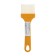Brush flat promo, artificial bristles, plastic handle, 48 mm