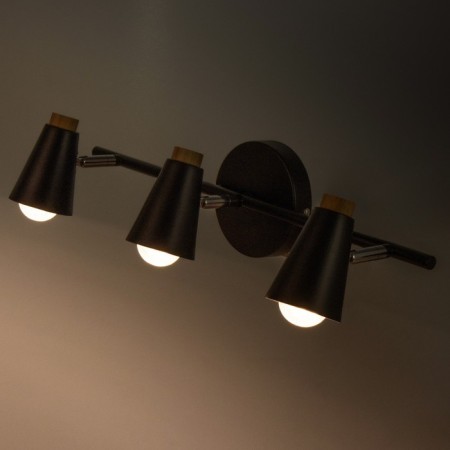 Sport "Conus" 3x40W E27 Black 50x17x17 cm-2