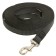 Kaponnoye Zononic leash with double latex thread and reinforced carbine, 7m x 25mm, black