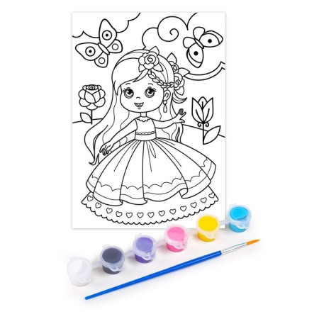 Set for creativity. Coloring with sparkles "Princess"-1