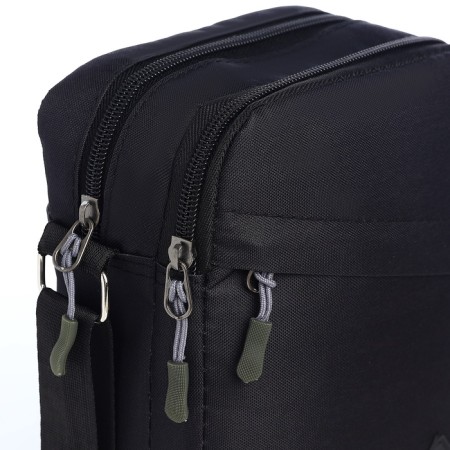 Male bag, black color-3