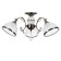 Lamp Ceiling Economy light 28066/3AB WT, 3x40W, E27, 28x48x50 cm, white color