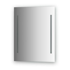 Mirror with 2 built-in LED-lights 10.5 watts, 60x75 cm, EvoForm