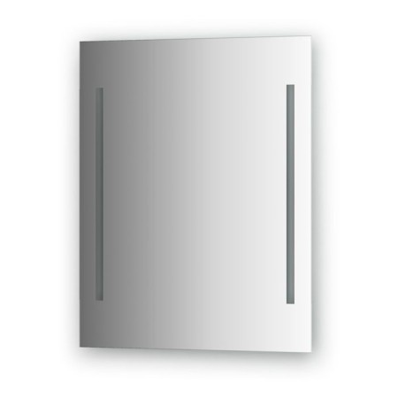 Mirror with 2 built-in LED-lights 10.5 watts, 60x75 cm, EvoForm