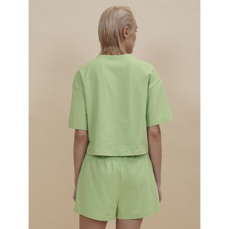 Female set, size s, green color-3