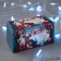 Garland “thread” 5 m with nozzles “crystal”, ip20, transparent thread, 50 LED, glow of aquamarin, 8 modes, 220 V
