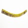 Garland "rain" with sticky tape, 2 meters, gold color
