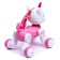 Robot Unicorn "My Favorite Peteum" IQ Bot, on the control panel, interactive: sound, sensory, on the battery, pink
