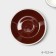 Coffee steam porcelain Magistro Coffee Time, 2 items: a cup 80 ml, a saucer d = 12.5 cm, brown color