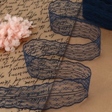 Capricon lace, 45 mm × 10 ± 1 m, blue color