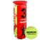 A set of balls for large tennis Werkon 989, with pressure, 3 pcs.