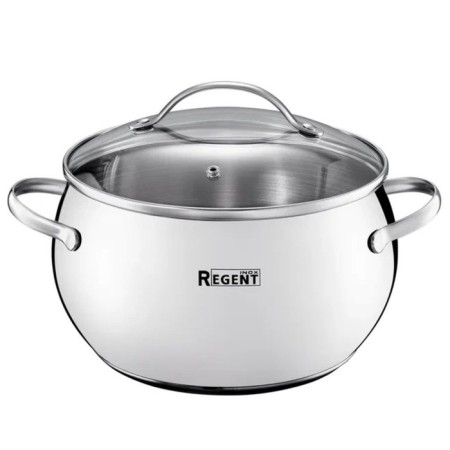 Pan mirror polished Regent Inox Apple B, size 22x13 cm, 5.5 liters