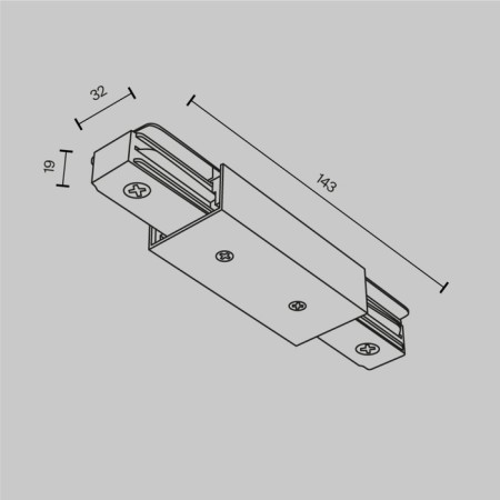 Components for the Technical Track-11CB-11B overhead track system-5