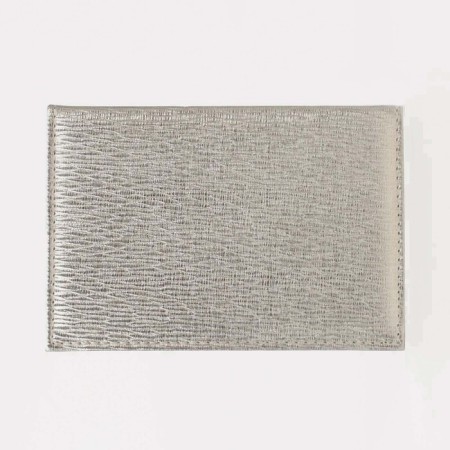 Cover for passport, silver color-1