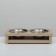 Animal feeder is double, 2 x 250 ml, 29.2 x 15 x 6.7 cm
