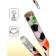 Black pencil with Calligrata Football Eraser, HB hardness, mix