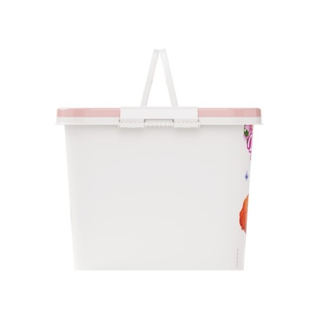 Container for storing things rectangular "Princess", 15 l, with a lid-4