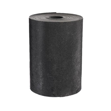 Border tape, 0.2 × 10 m, thickness 1.2 mm, plastic, black, Greengo-6