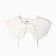 Children's Kaftan collar with ruffles, white