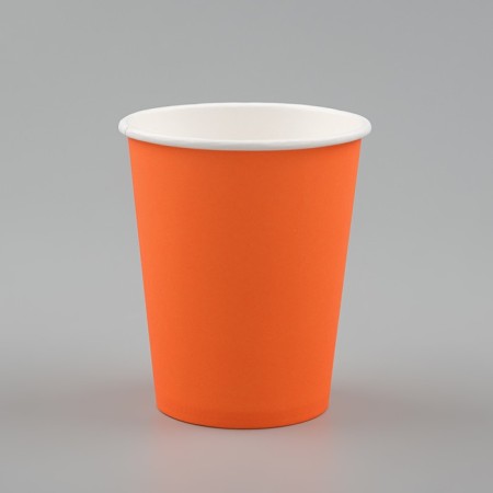 Paper glass "Orange" 250 ml, diameter 80 mm