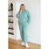 Female suit, size 56, light green color