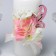 Family hearth "Vienna", champagne-pink, 10x19 cm